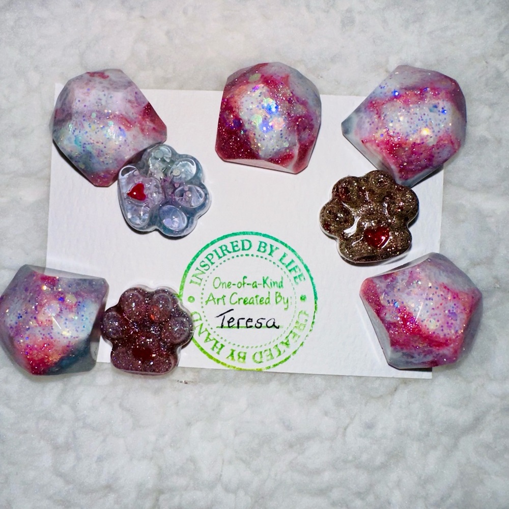 Geode Handmade Magnets